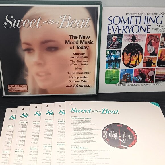 Readers Digest Records - Sweet With A Beat - 6 LP Box Set - Circa 1972 - Picture 1 of 4